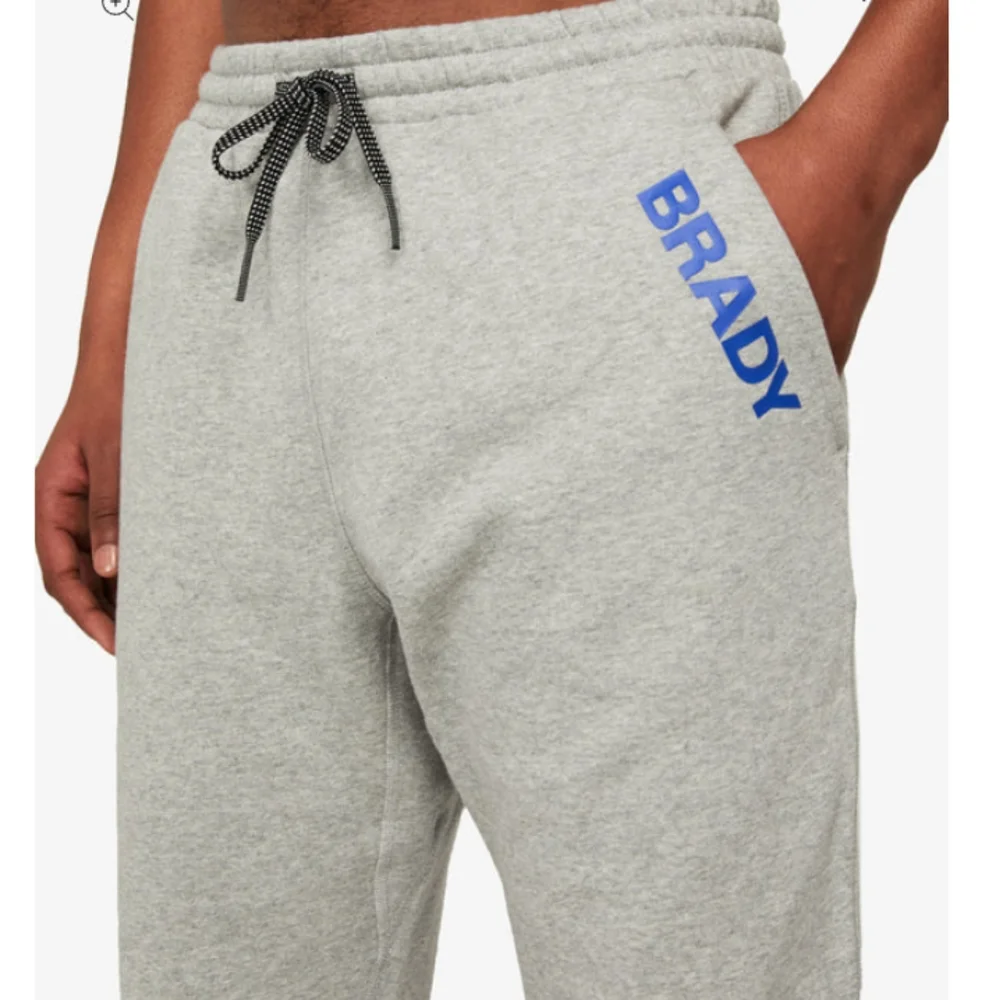 Brady Men's Woodmark Pant Heather Gray Size Small NWT Joggers/Sweats Tom Brady